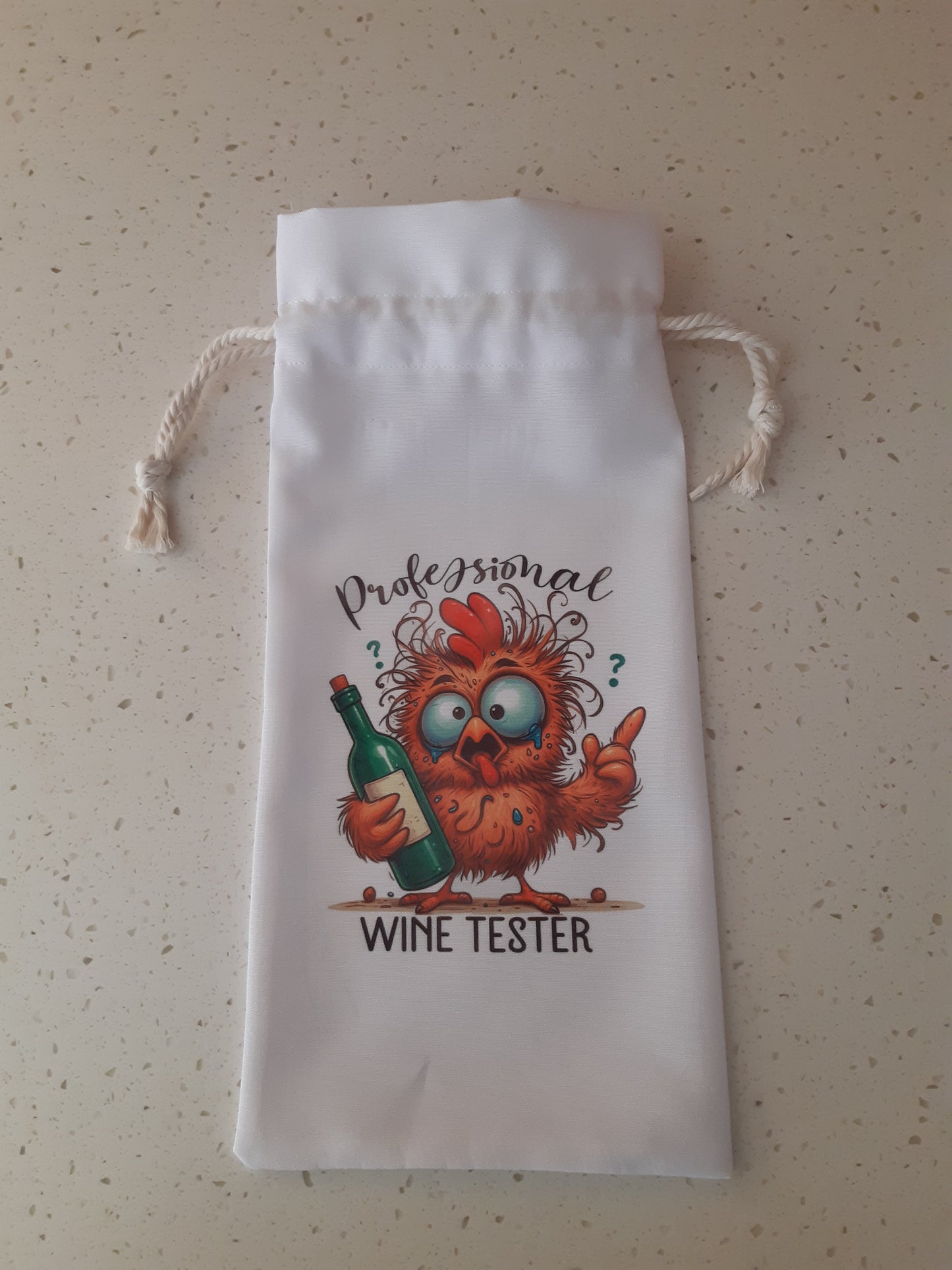 Handmade wine bag