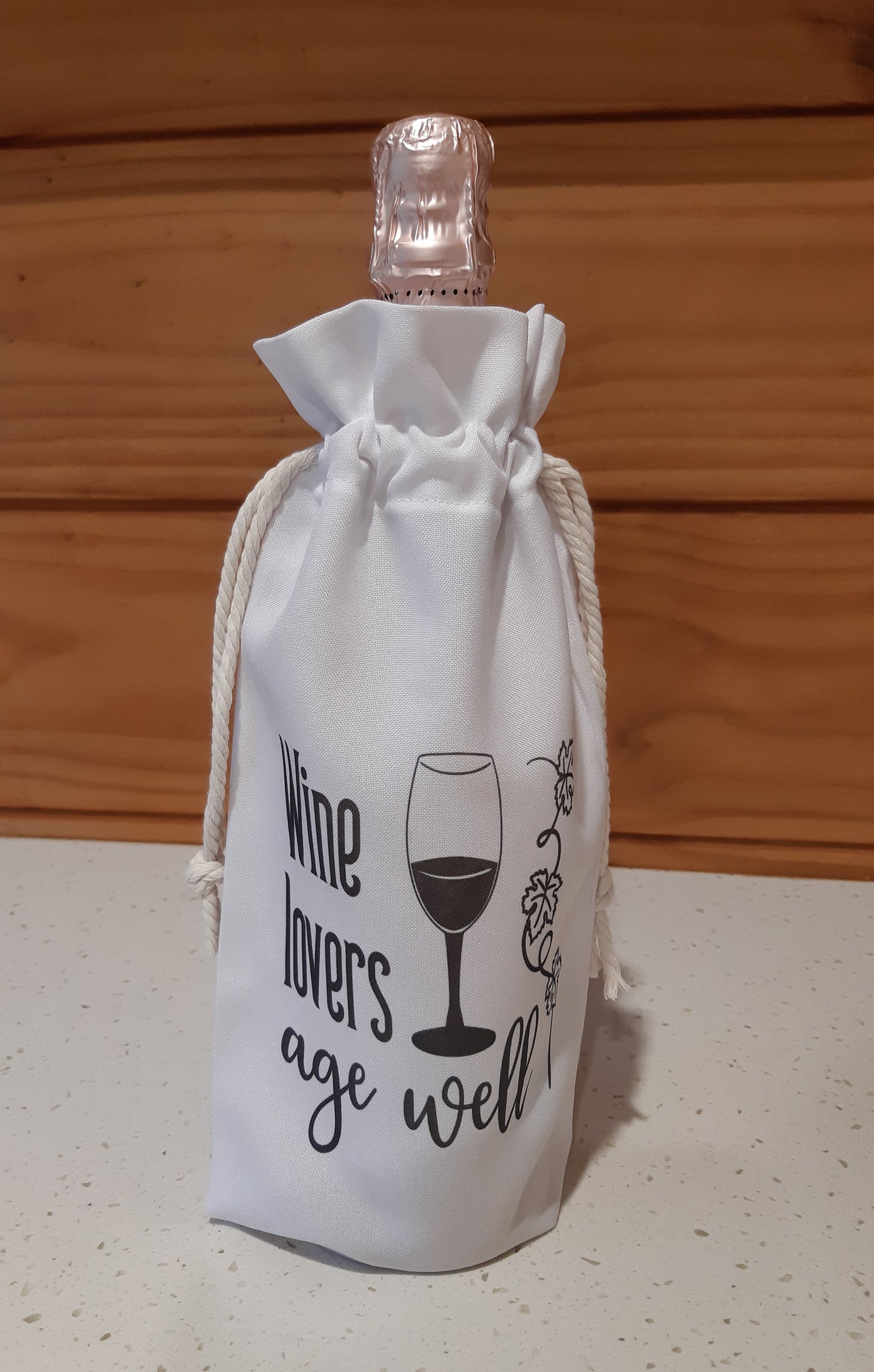 Handmade wine bag