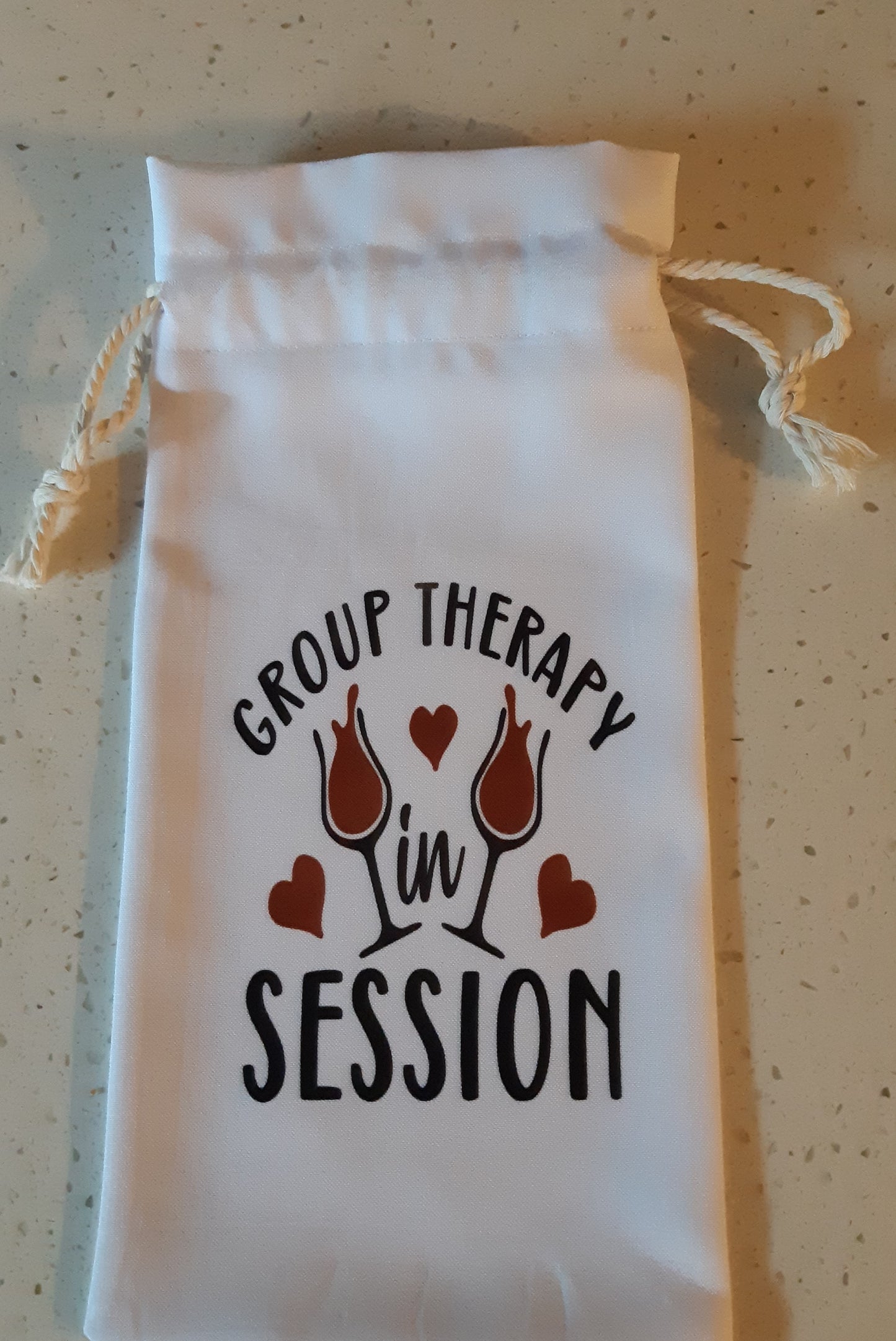 Handmade wine bag