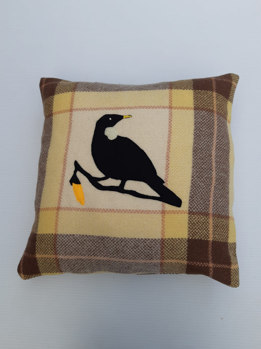 Handmade Cushion Cover -Tui Applique