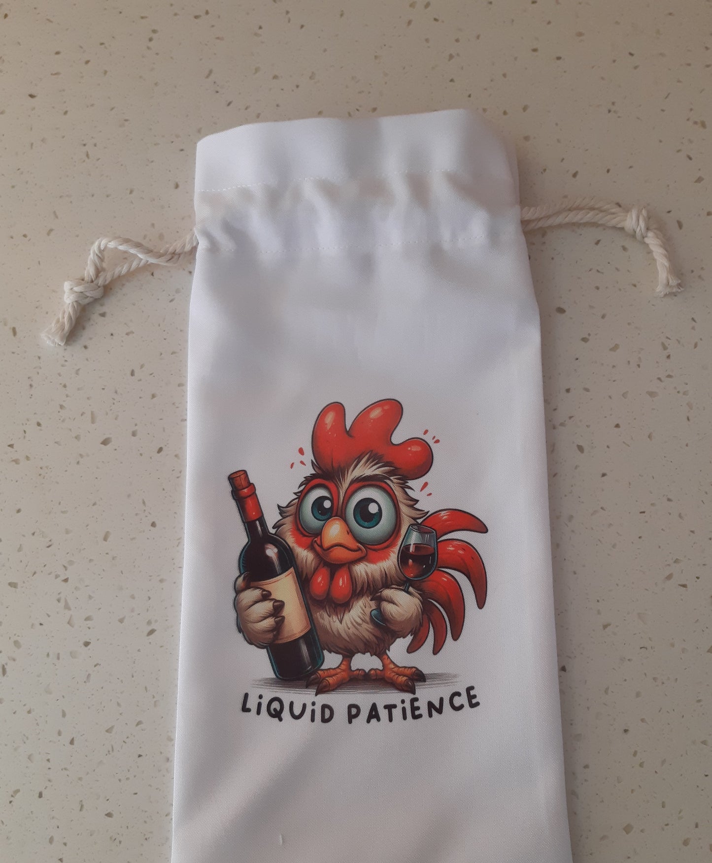 Handmade wine bag