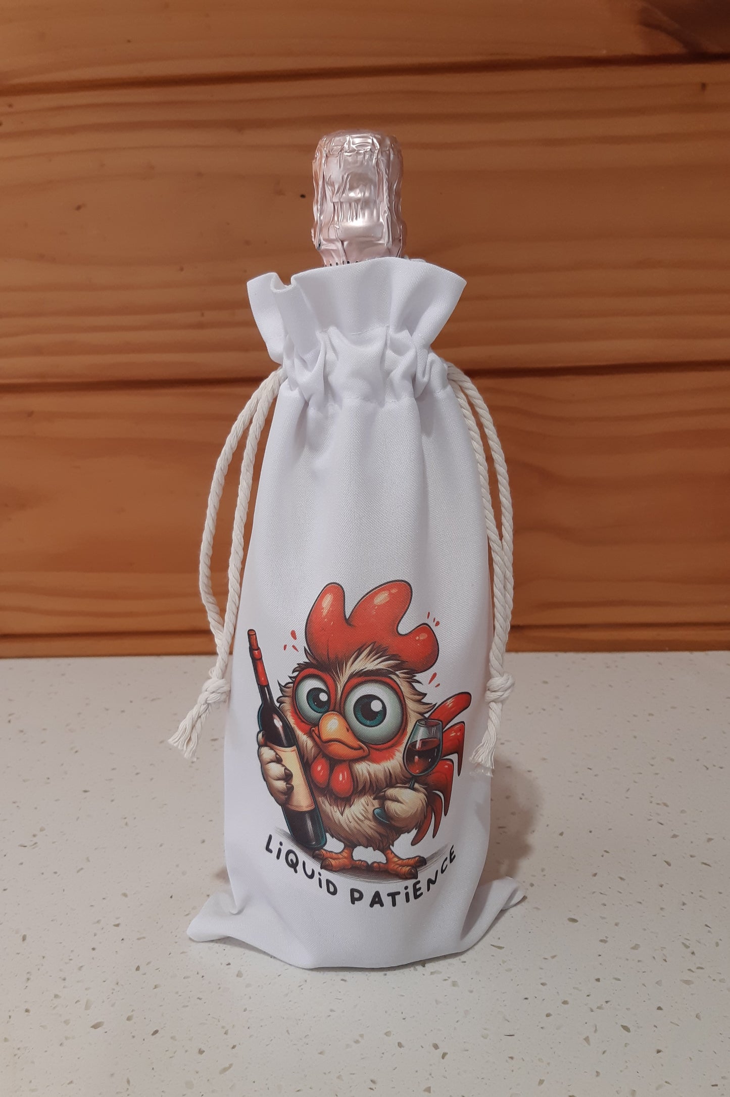 Handmade wine bag