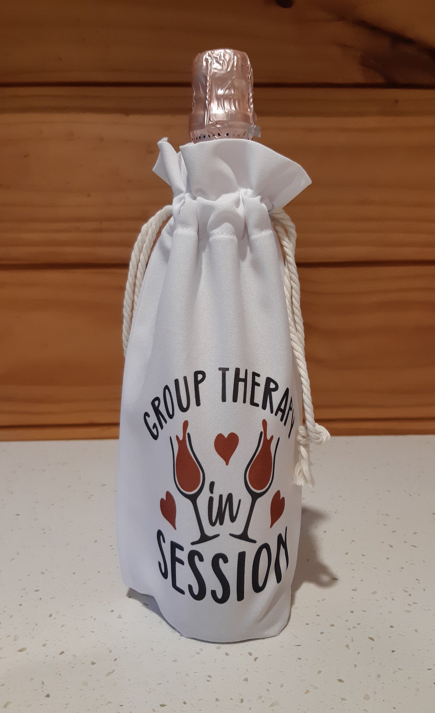 Handmade wine bag