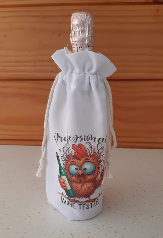 Handmade wine bag